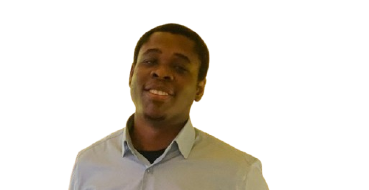 A man smiling