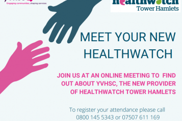 Meet your new Healthwatch poster
